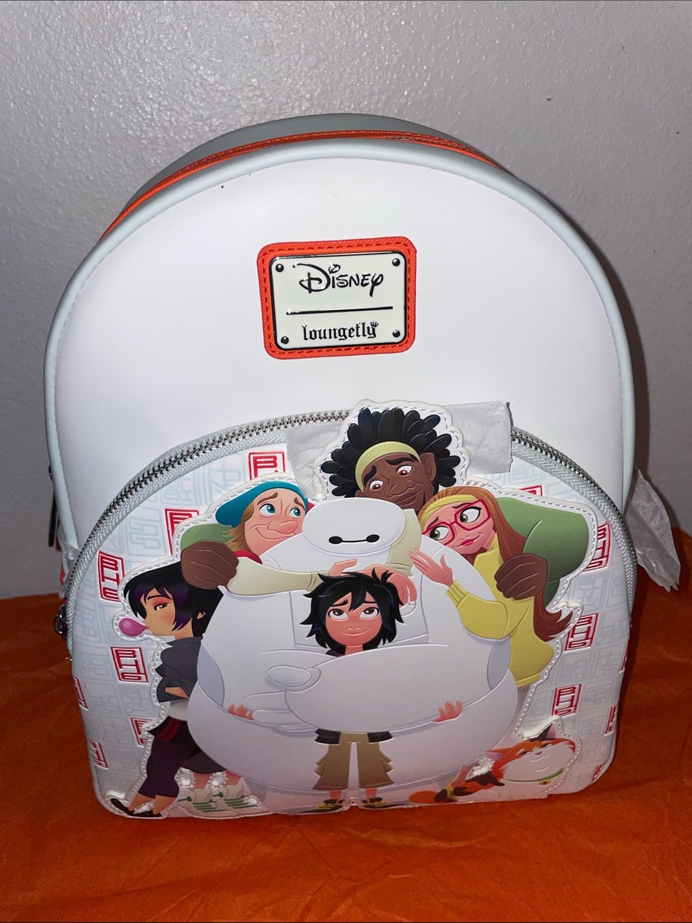 Loungefly Disney Big Hero 6 10th Anniversary  Baymax & Friends Mini Backpack